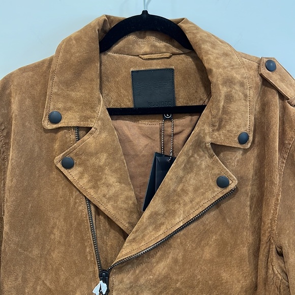 Blank NYC NWT suede leather biker jacket - Picture 2 of 10